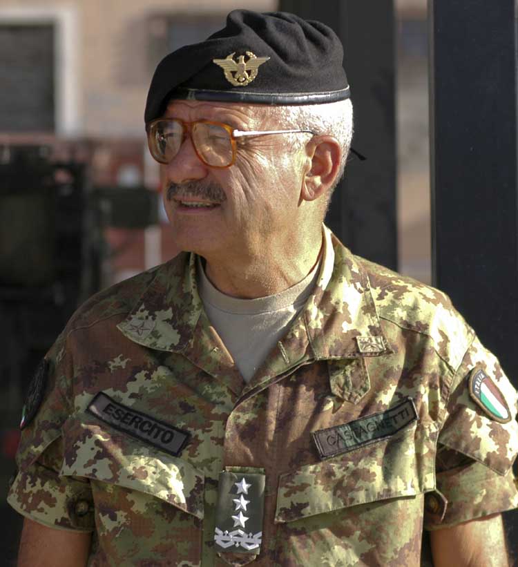 Nuovo Capo di stato Maggiore dell'Esercito,Gen.Castagnetti
