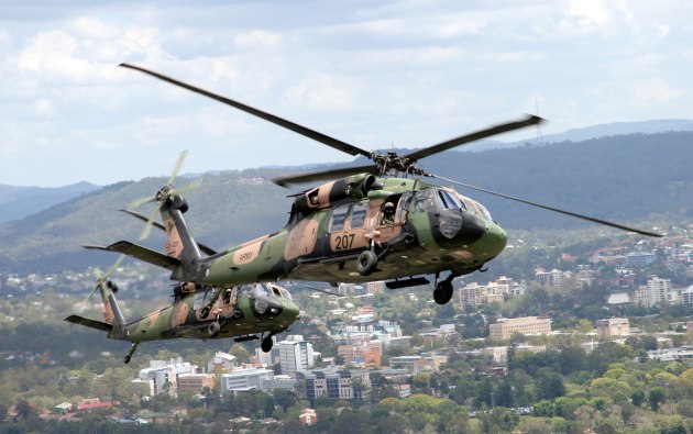 Australia selects 40 Blackhawks for its own operations